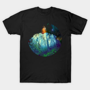 Destroyed Cosmic Wood T-Shirt